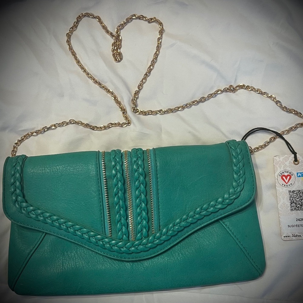 Beautiful Emerald Green HandBag  by UrbanExpressions